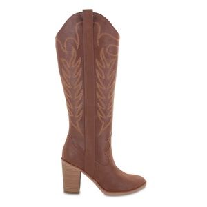 MIA Dakota Western Boots — Cognac